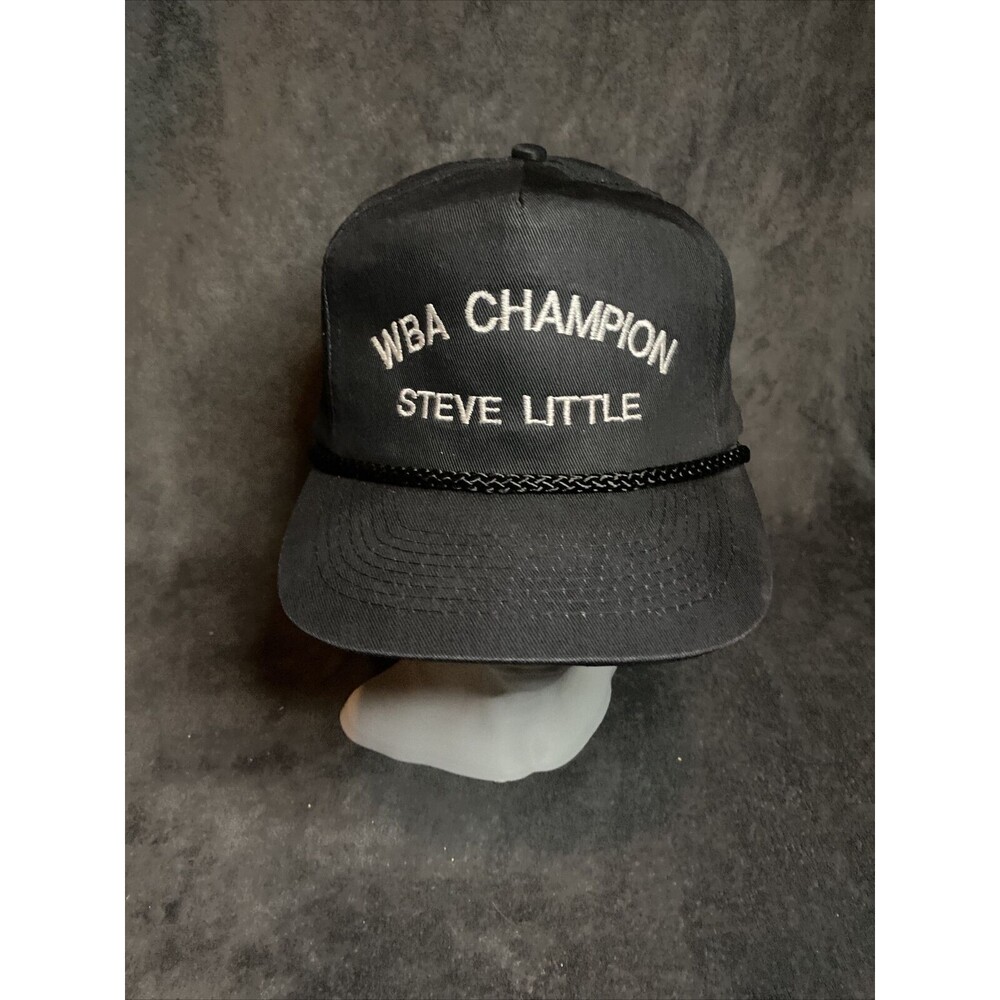 Vintage 90s WBA World Boxing Association Steve Little Champion Snapback Hat